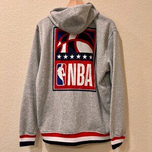 NBA All American Zip Up Hoodie Gray Men's SIze Large NWT
